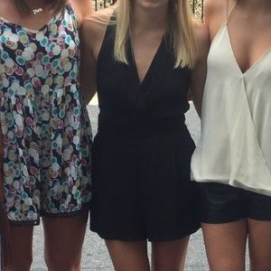 SIS•SIS Black Romper